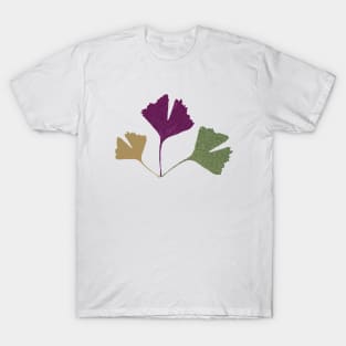 Ginkgo biloba branch T-Shirt